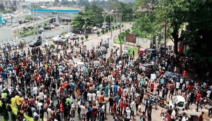 #EndSARS anniversary protest