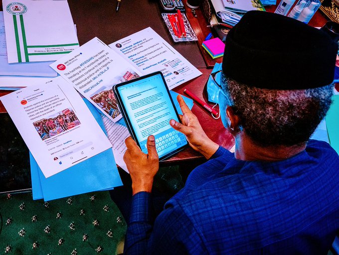 Osinbajo seeks private sector support to end open defecation