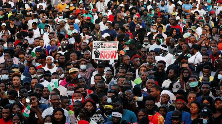 Endsars protesters