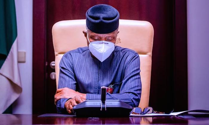 Osinbajo makes case for compliance with global standards in food processing