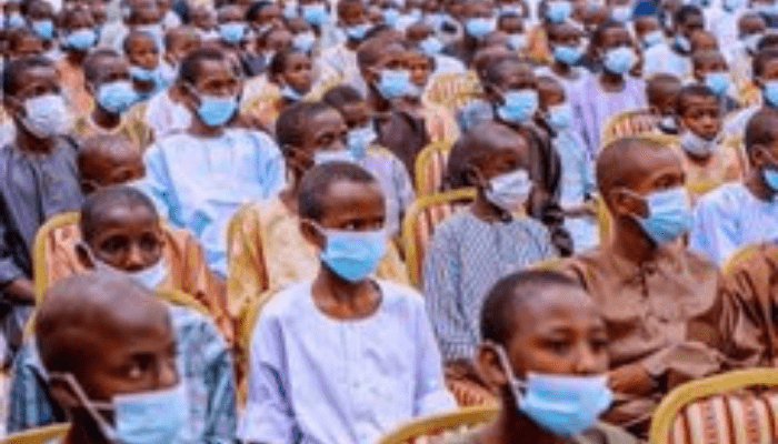 Buhari Counsels rescued Kankara Students not to abandon education