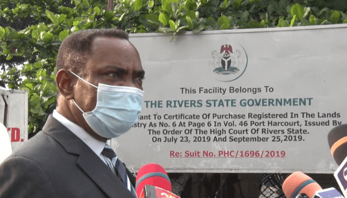 Rivers State Attorney General and Commissioner for Justice, Zaccheus Adangor