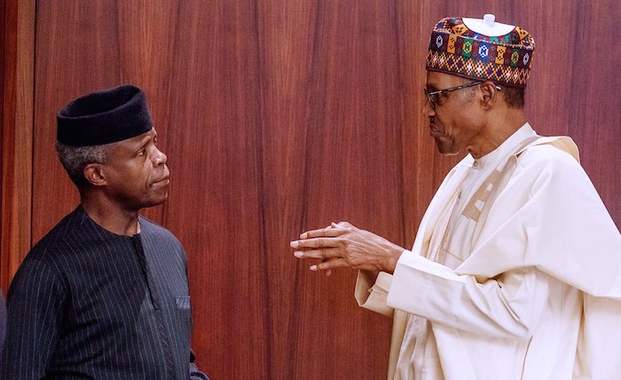 Muhammadu Buhari and Yemi Osinbajo