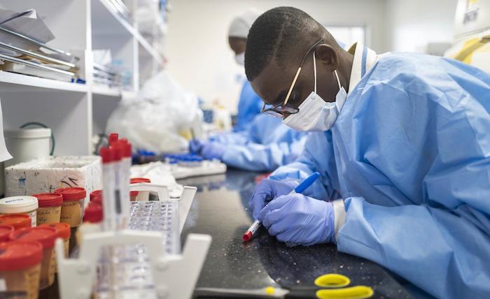 COVID-19 testing lab