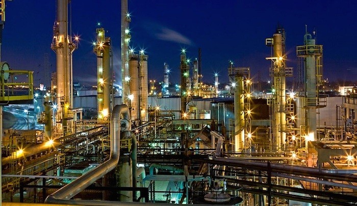 Oil refineries