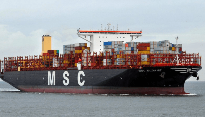 MSC vessel