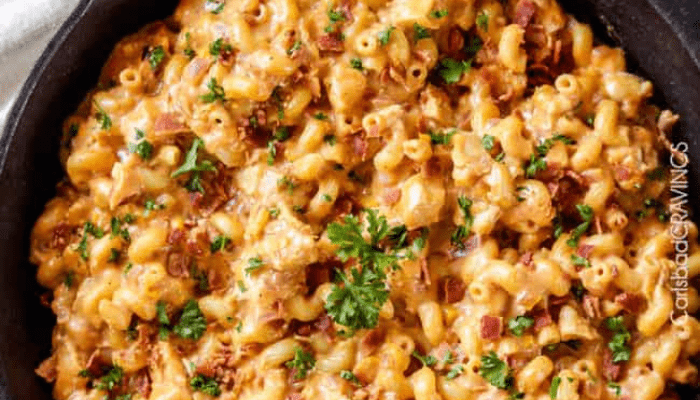 Chicken mac and cheese recipe