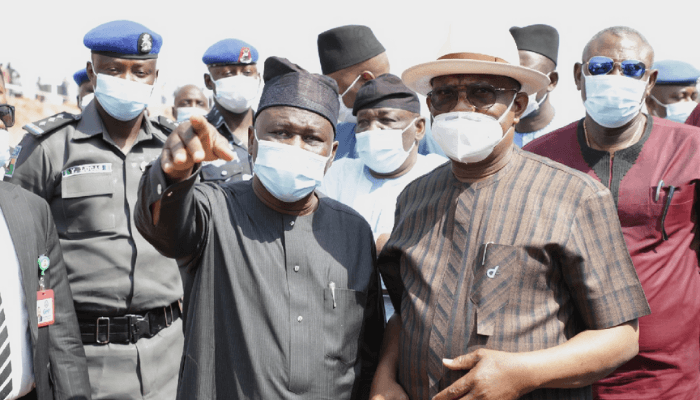 Gov Ahmadu Umaru and Gov Nyesom Wike