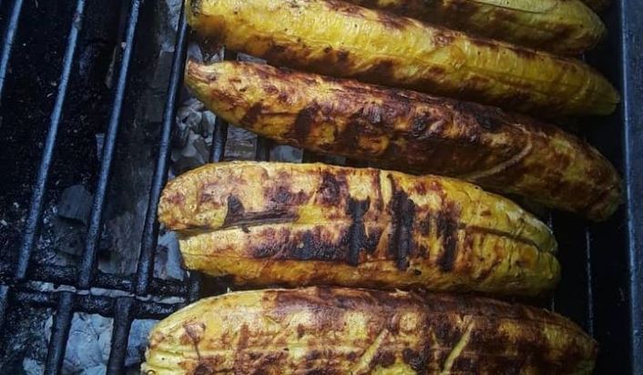 roasted plantain