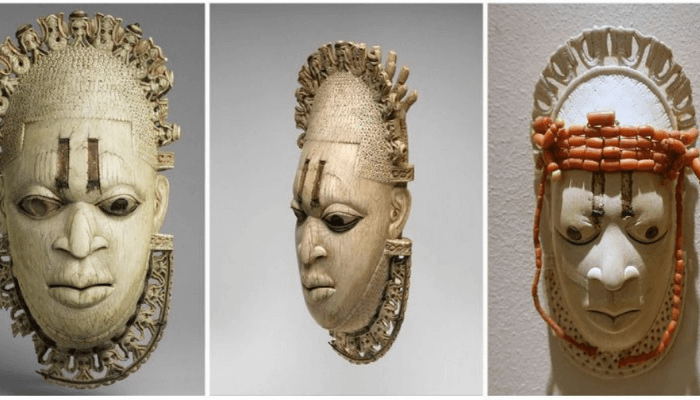 Benin bronze heads