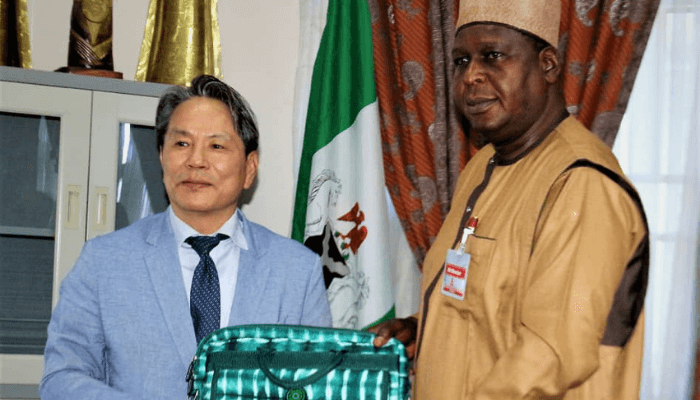 Young Chae and Segun Runsewe