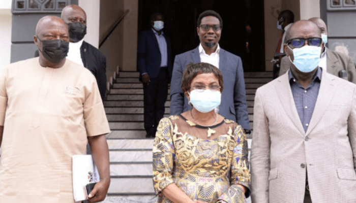 Obaseki and NAFDAC officials