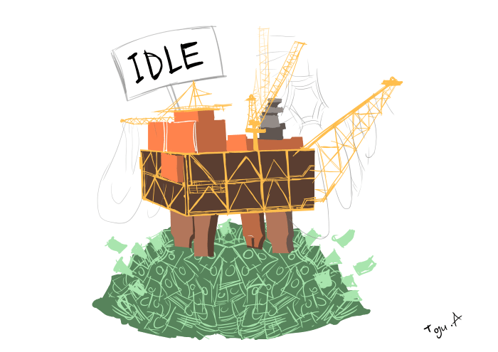 Idle oil blocs