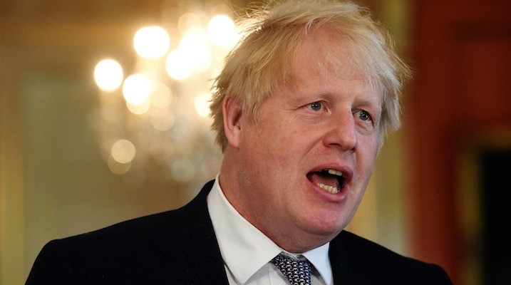 British Prime Minister Boris Johnson