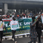 Protesting Youths in Nigeria