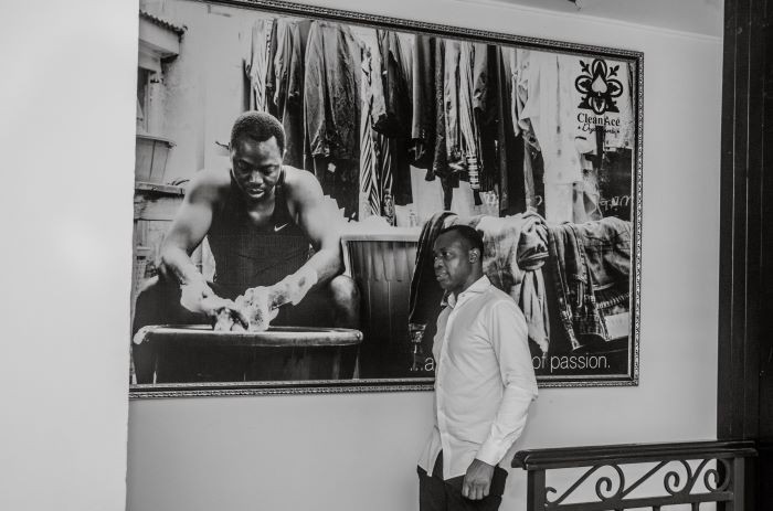 Eni-Ibukun Adebayo, founder of CleanAce Fabricare.