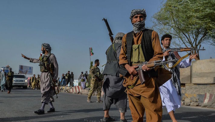After two decades of American and coalition forces in Afghanistan, the Taliban is now in charge.
