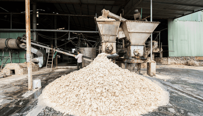 Cassava starch industry