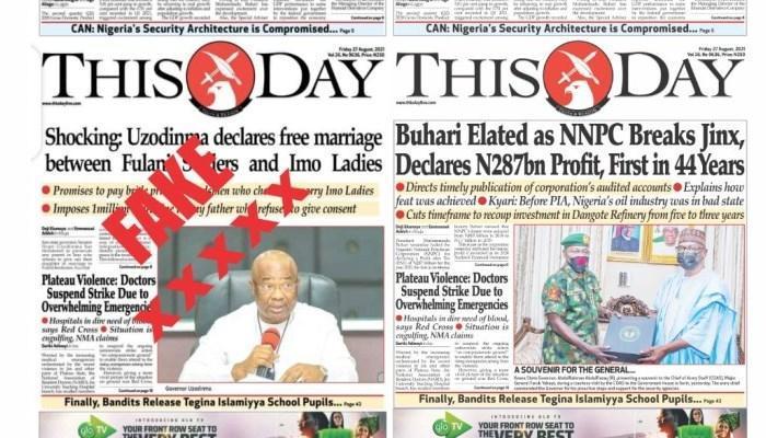 The ill conceived publication shows how desperate individuals and groups can get in trying to destroy the society, thinking that Governor Uzodimma is the issue