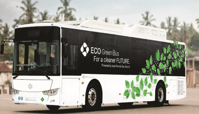 ECO-Green bus