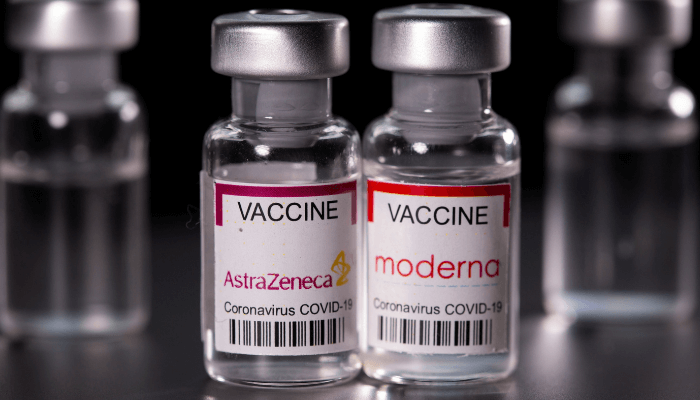Moderna, AstraZeneca Covid 19 vaccines