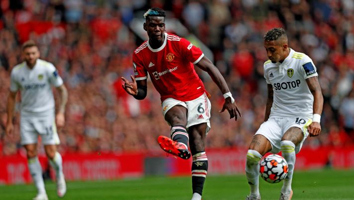Pogba was outstanding in Manchester United's 5-1 win over Leeds United on Saturday, providing four assists.