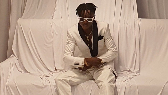 Samprincepowers on set of music video of song titled "For You"