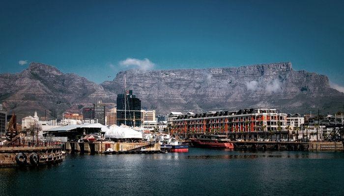 Table mountain, Cape Town, South Africa.