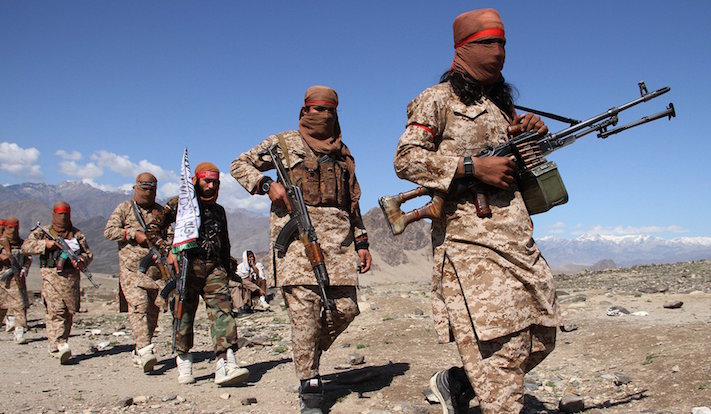 Taliban soldiers in Afghanistan