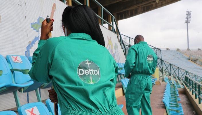 Dettol ensures germ-free stadium as Super Eagles beat Liberia