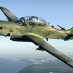 Tucano fighter aircraft