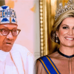 Buhari and Queen of Netherlands