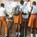 Children return to school