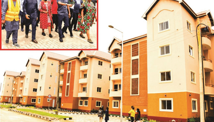 Housing project in Sangotedo