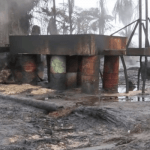 Illegal refineries in Niger Delta
