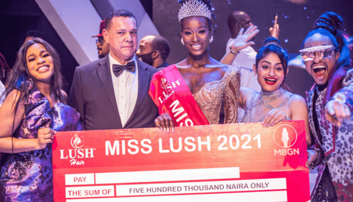 Lush Hair ambassador