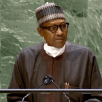 President Muhammadu Buhari at UNGA76