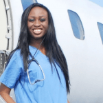 Olamide Brown, a British-Nigerian medical doctor