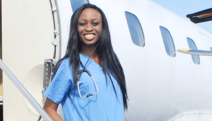 Olamide Brown, a British-Nigerian medical doctor