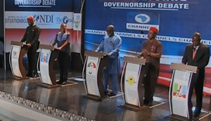 Anambra governorship election debate