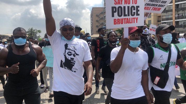 EndSARS protests in Lagos
