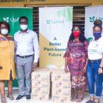 Upfield inspires school children on healthy nutrition with donation of food items