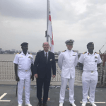 UK Royal Navy warship arrives in Lagos to lift marine security
