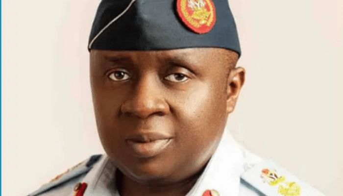 Director of Public Relations and Information, NAF Headquarters, Air Commodore Edward Gabkwet,