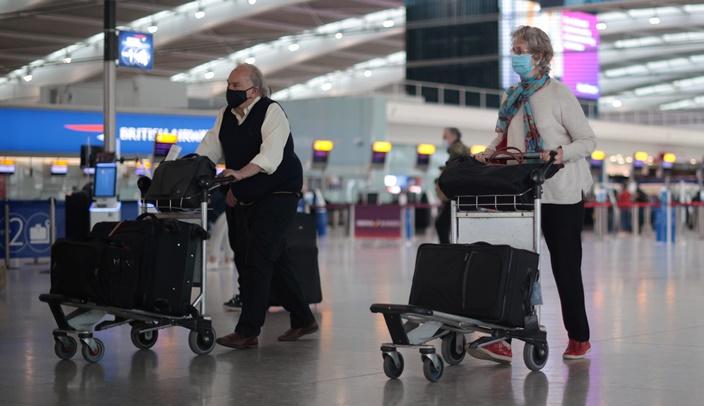 UK changes covid rule for for double jabbed passengers from non-red countries