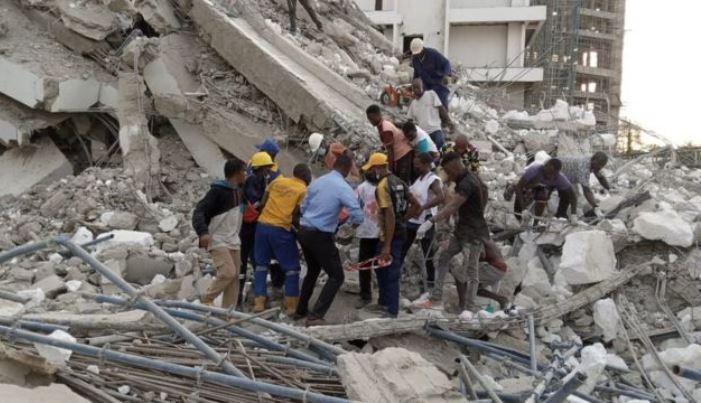 Osibajo dismisses link with collapsed Lagos building, says saddened by tragedy