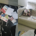 Hoodlums Burgled apartment