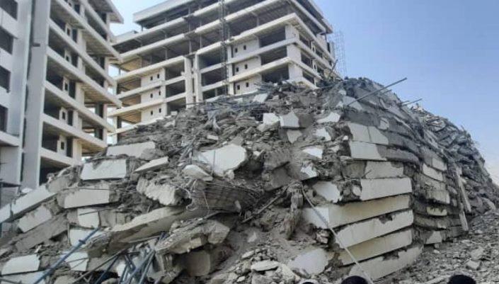 Ikoyi collapses building in Lagos State