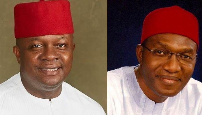 Andy Uba and Valentine Ozigbo