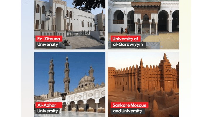 four oldest universities